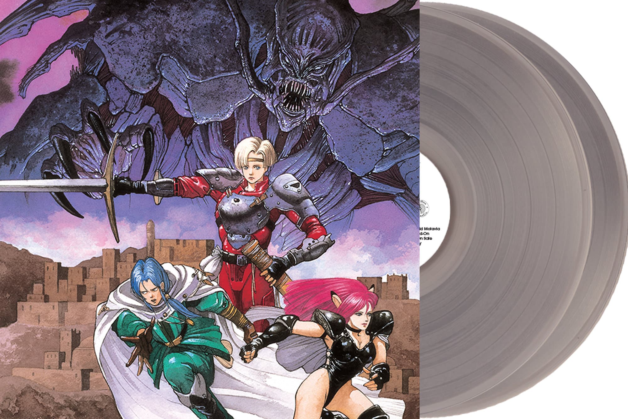 Phantasy Star IV (original Soundtrack) Clear Vinyl 2xlp Record