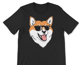 Shiba Sunglasses Shirt Summer Fun Time Shiba Inu Dog With Sunscreen On Nose