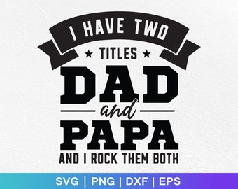 Download Dad And Papa Etsy