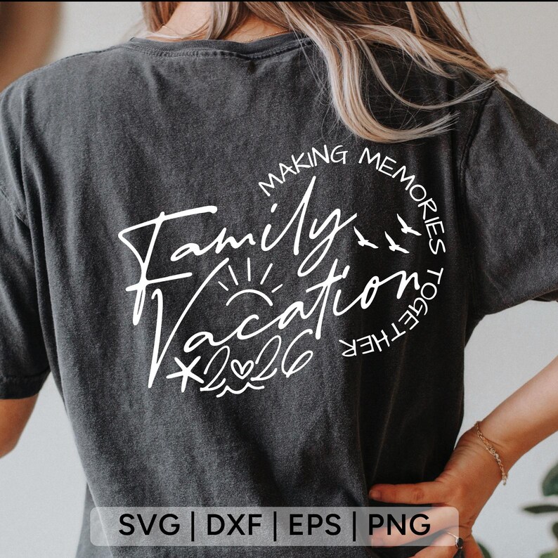 Family Vacation 2026 SVG: Beach Trip Shirt Design (digital Download) - Etsy