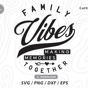 Vibraciones familiares SVG, vacaciones familiares 2025 SVG, camiseta de vacaciones de verano, viaje familiar SVG, camisetas familiares SVG, vacaciones familiares SVG, archivos SVG para Cricut