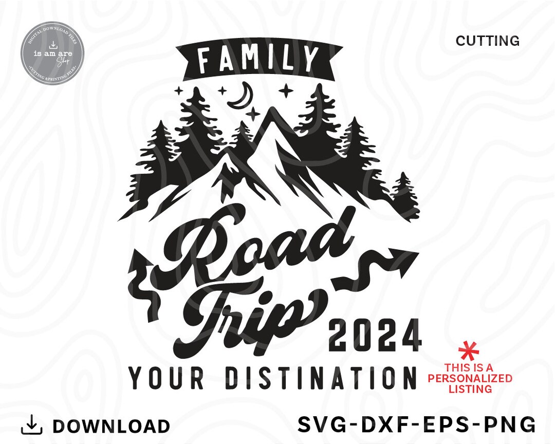 Family Road Trip 2024 SVG, Vacations 2024 SVG, Vacations Shirts Svg