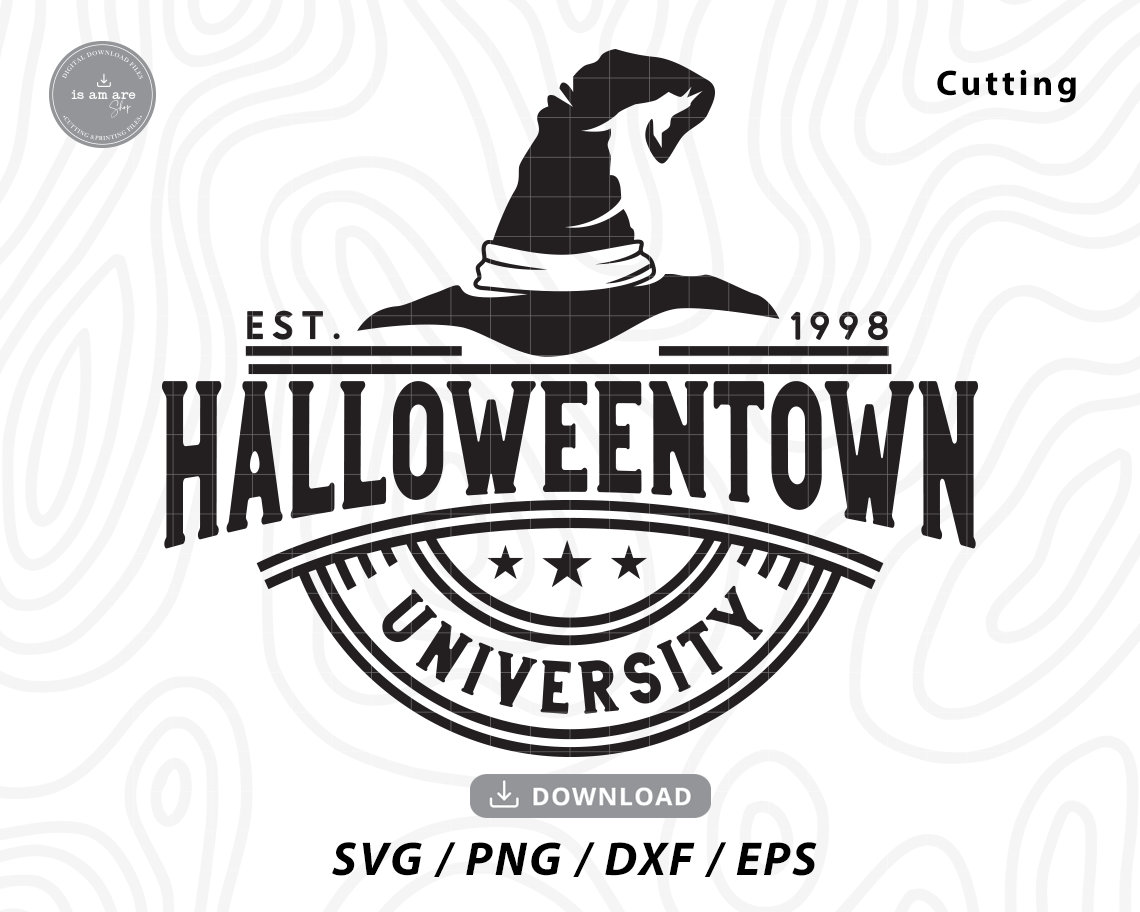 Halloweentown University Svghalloweentown Svghalloween - Etsy