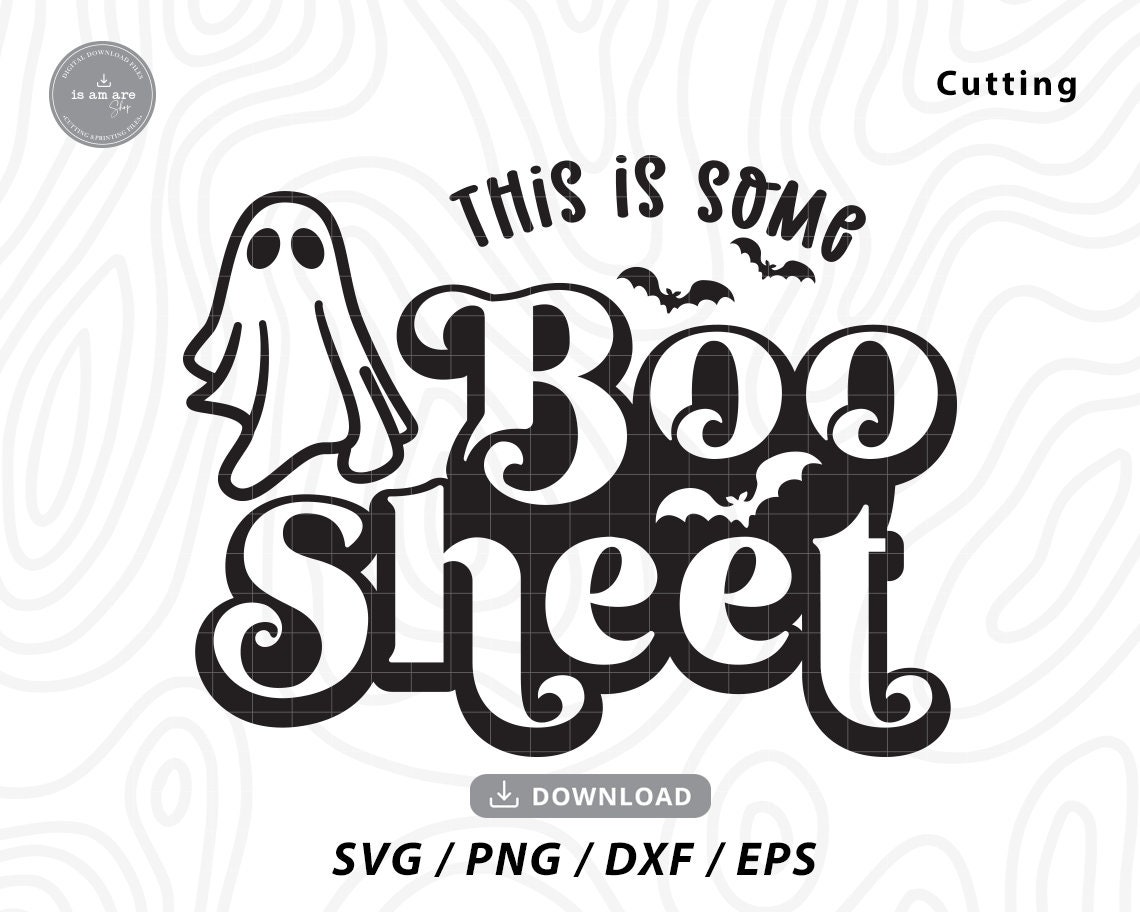  This Is Boo Sheet Cute BOO Happy Halloween Main chu jp