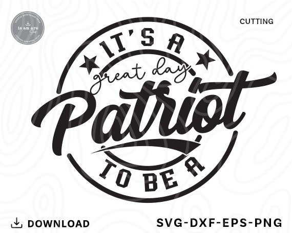Patriot SVG: School Mascot, Teacher, Cheerleader (SVG Files for Cricut)