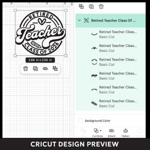 Retired Teacher SVG: Class of 2026, Retirement Shirt Design (Digital Download) image 7