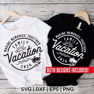 Family Vacation 2026 SVG: Beach Trip Shirt Design (digital Download) - Etsy