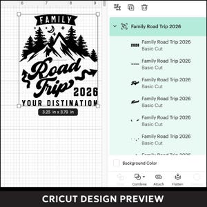 Custom Family Road Trip 2026 SVG: Vacation Shirts (Digital Download) image 8