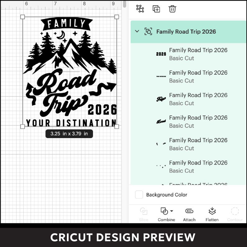 Custom Family Road Trip 2026 SVG: Vacation Shirts (Digital Download) image 8