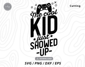 Kid SVG, Back to School Boy Design (Digital Download)