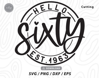 Est 1963 Svg - Etsy UK