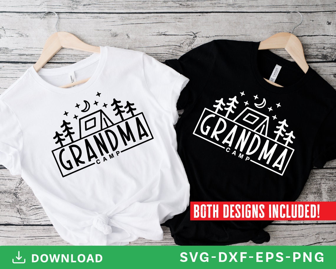 Grandma Camp Svg,Grandma Camping svg,cousin camp svg, family svg, happy camper svg,camping shirt svg,womens tshirt svg, svg files for cricut