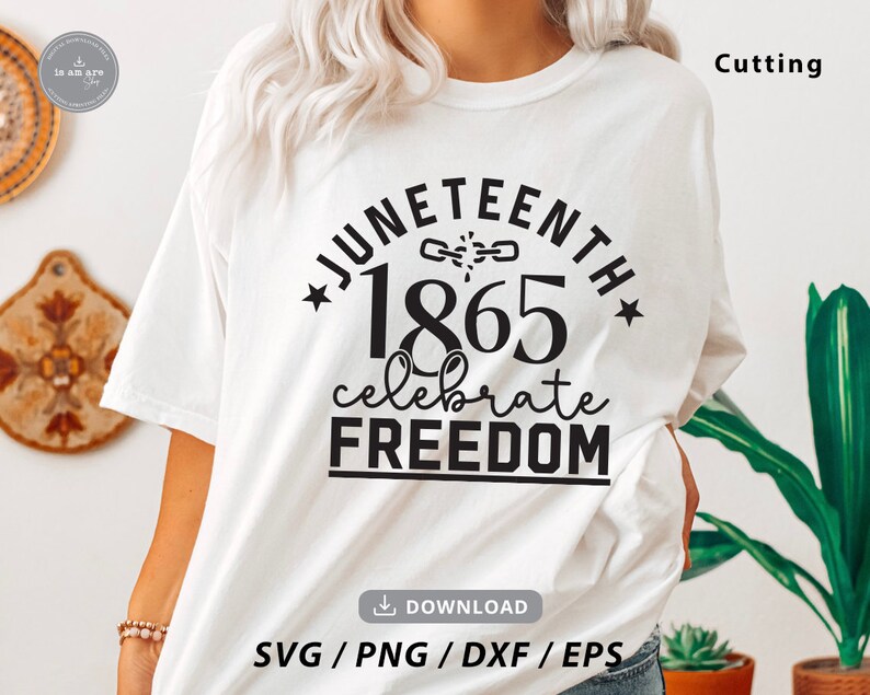 Juneteenth 1865 SVG: Black History Shirt Design (digital Download) - Etsy