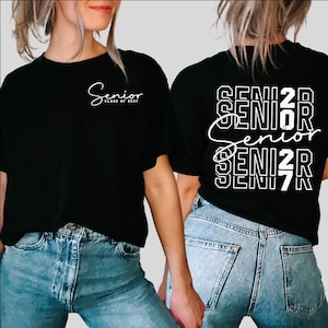 Senior 2027 SVG PNG: Design per maglietta di laurea (download digitale)