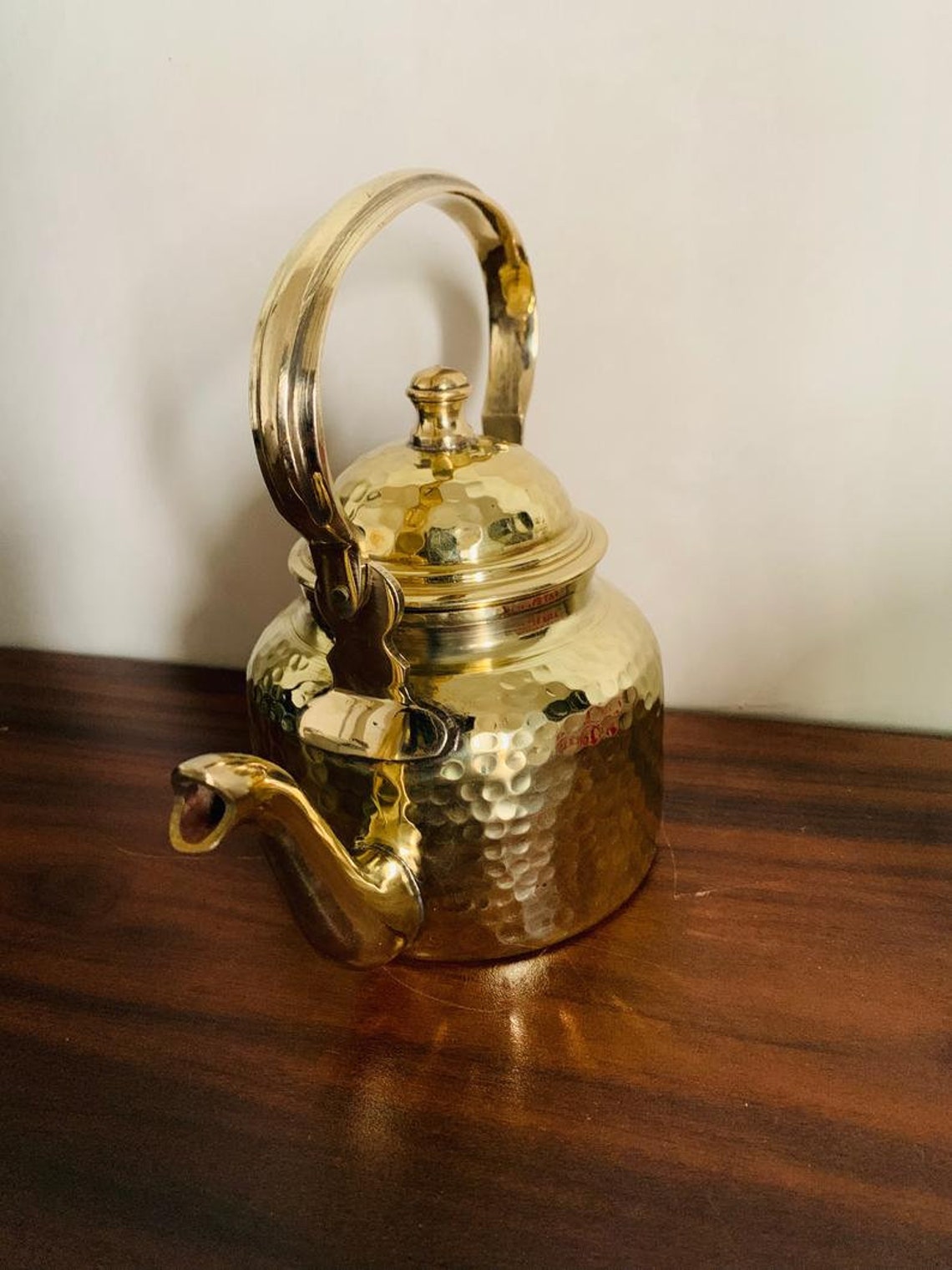 Pure handmade Brass Teapots / Ketali / Vintage Teapots / Etsy