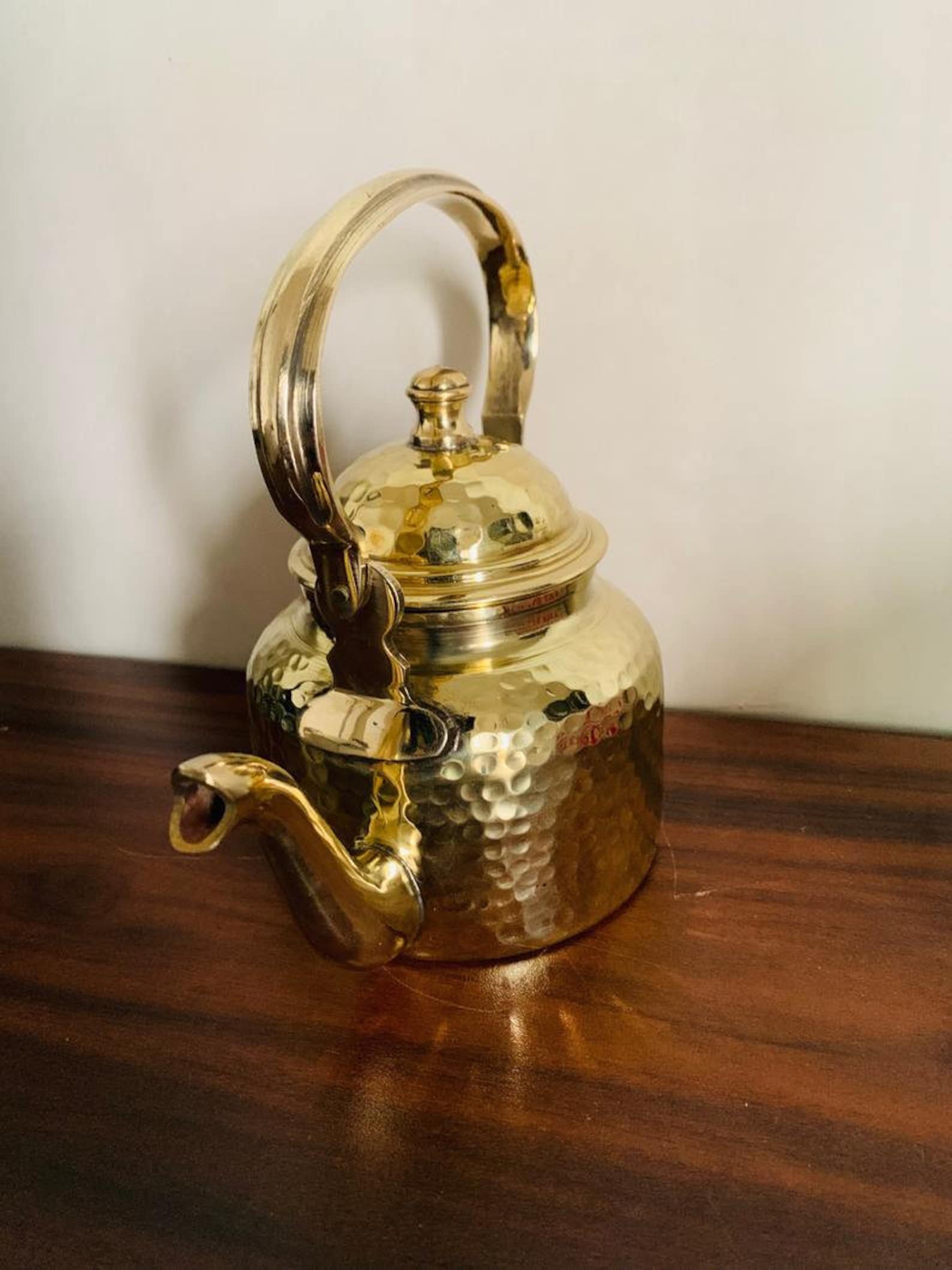 Pure handmade Brass Teapots / Ketali / Vintage Teapots / Etsy