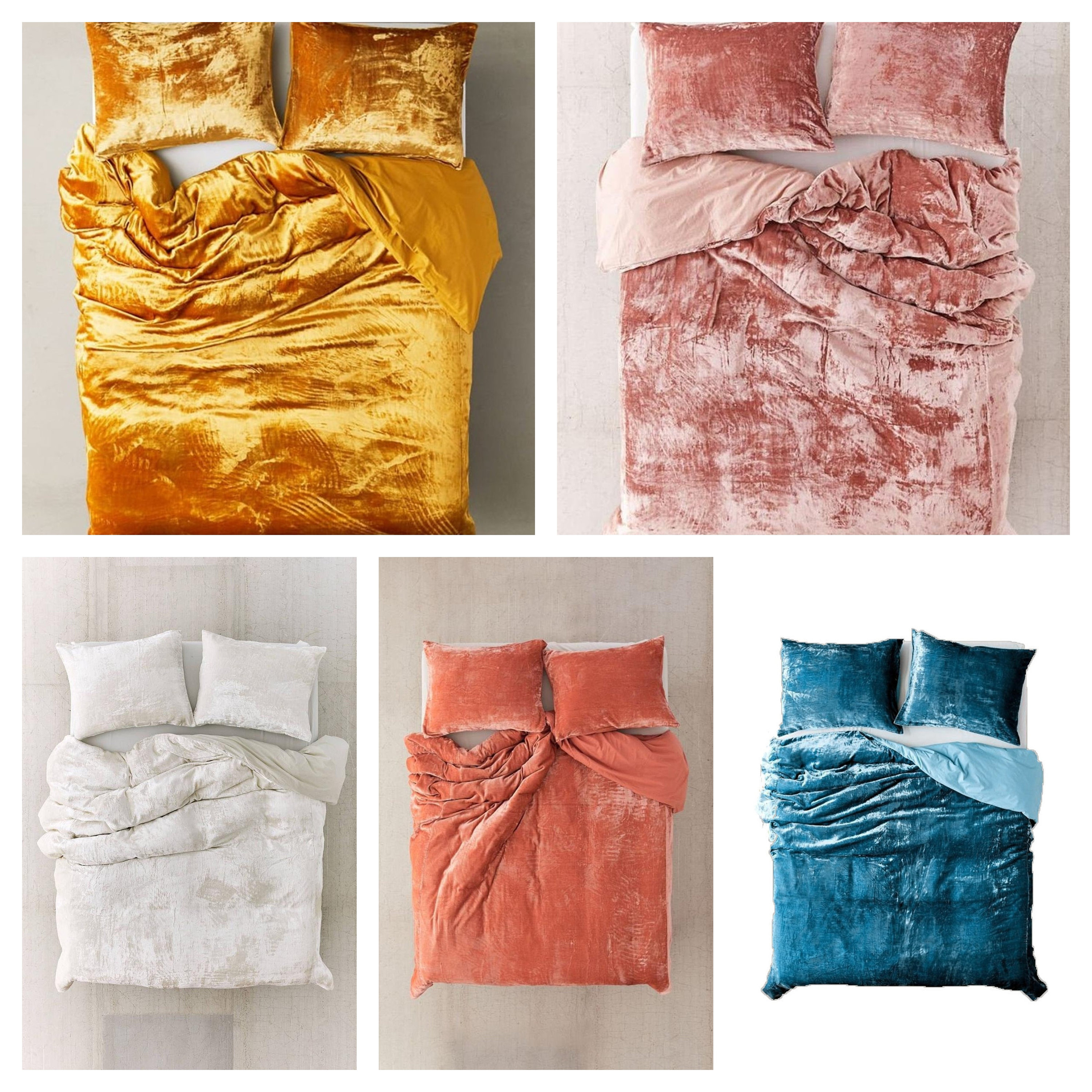 All velvet Duvet Covers Bedding Sets Comforter Covers Etsy