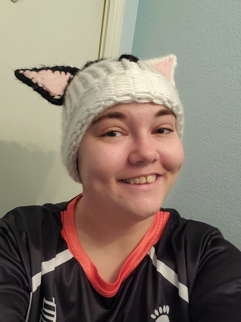 any color Custom cat ear beanie