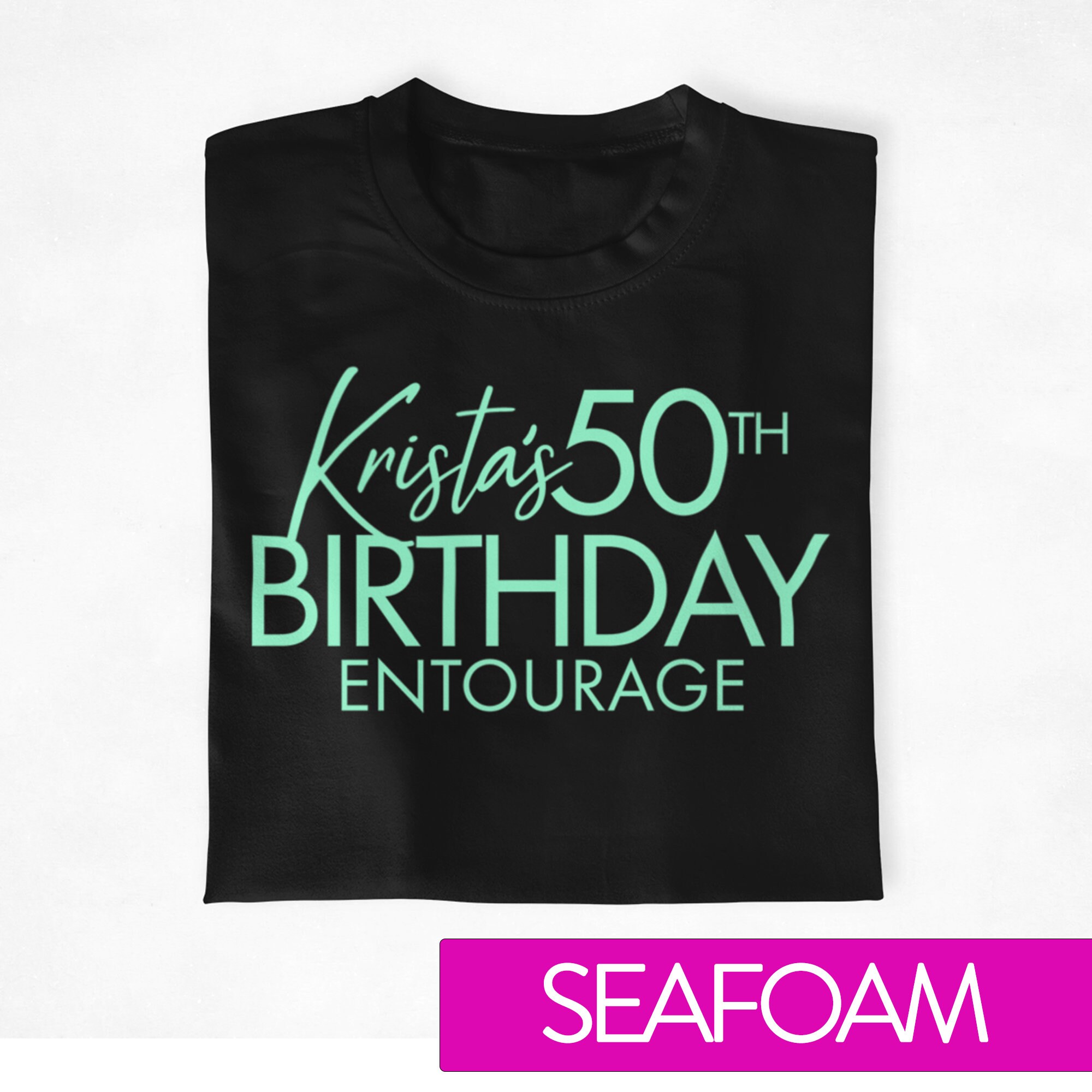 Ten 10 PERSONALIZED BIRTHDAY SQUAD T-Shirts Celebrate Your | Etsy