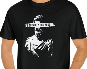 Stoic Control Your Mind Marcus Aurelius Unisex Softstyle T-Shirt