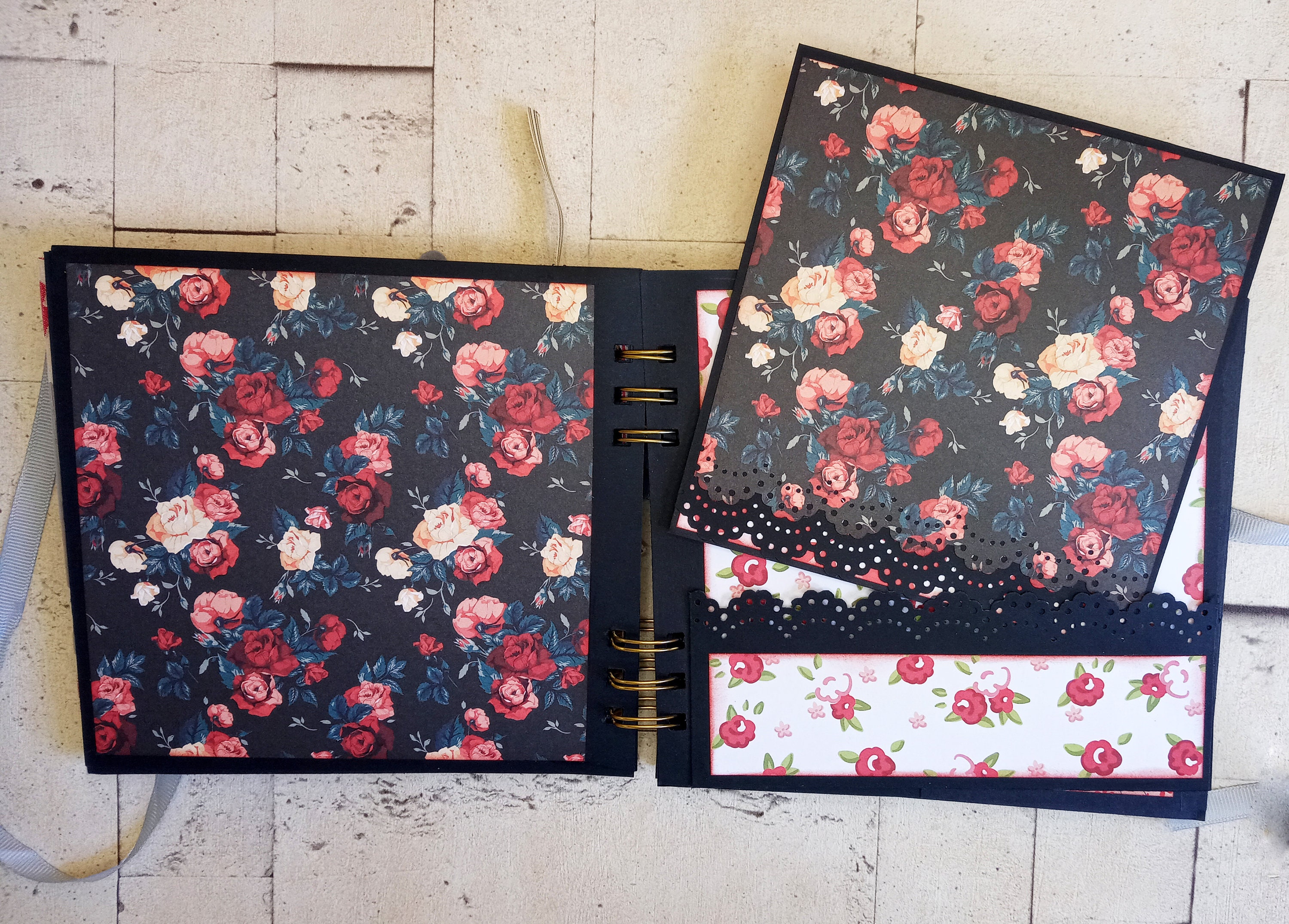 Flower photo album Etsy