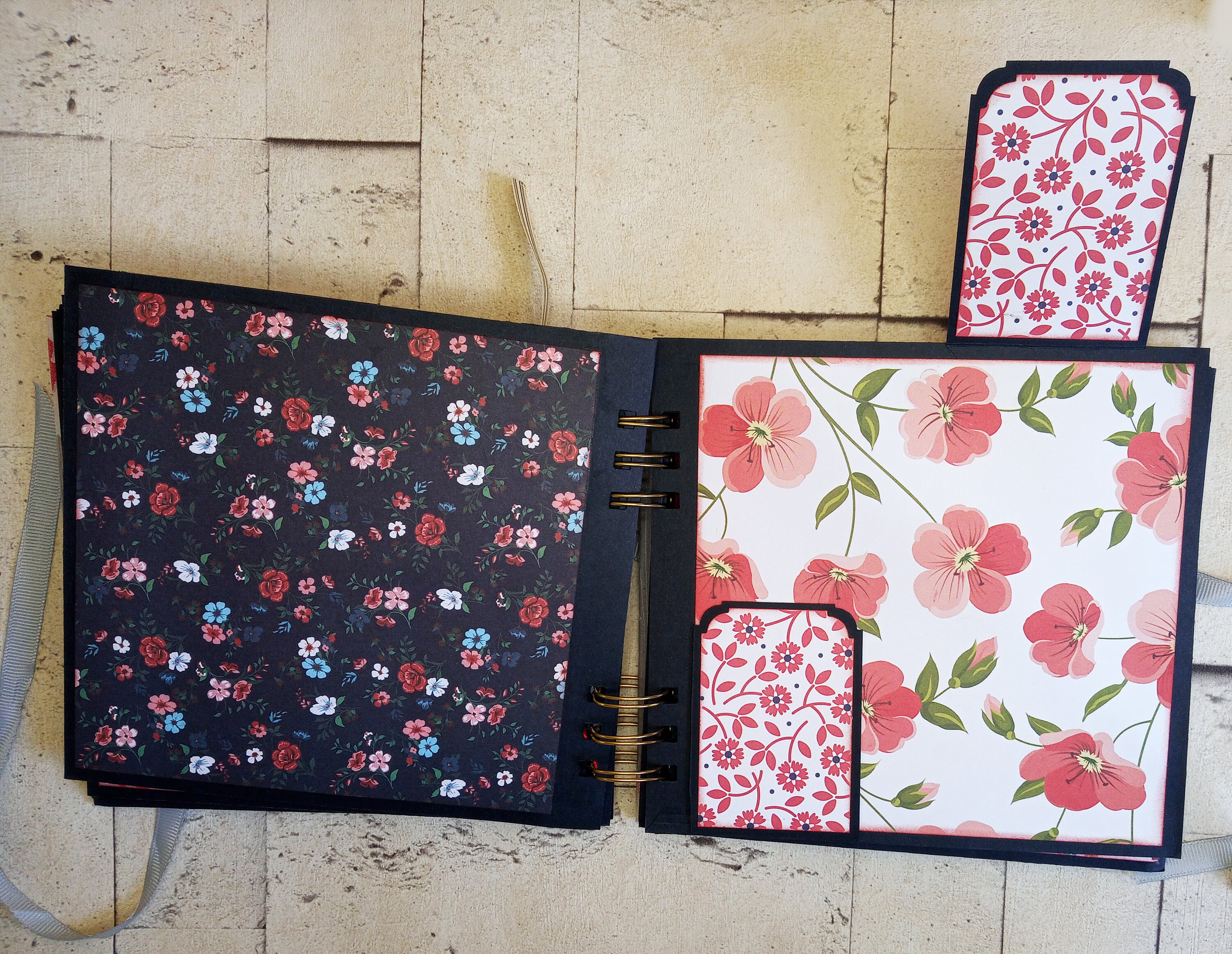 Flower photo album Etsy