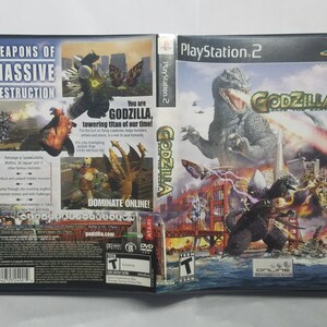 godzilla save the earth ps2 case godzilla save the earth ps2 case