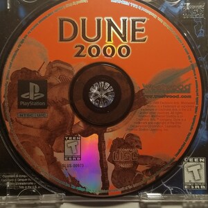Dune 2000 Game Complete CIB Game Black Label PSX PS1, Sony Playstation image 4