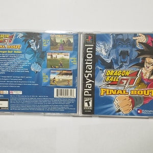 Dragon Ball GT Final Bout Atari Game Complete Black Label Variant PSX PS1, Sony Playstation image 1