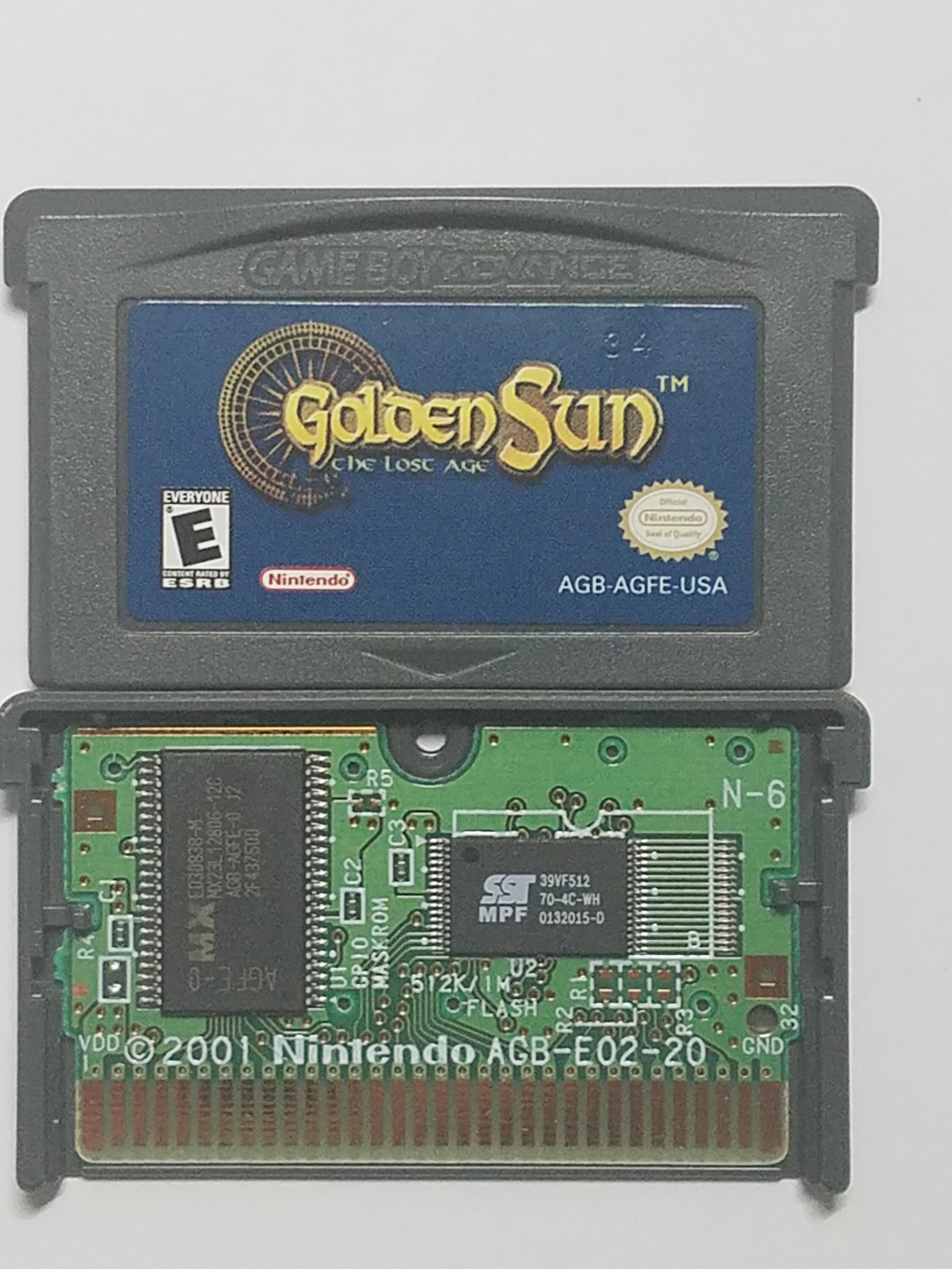 Jeu Golden Sun : L'Âge Perdu – Game Boy Advance – Version Française – Très Bon état