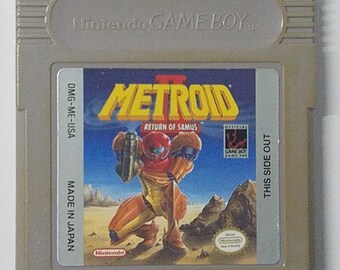 Metroid II Return of Samus Game Nintendo Game Boy (GB) Authentic NTSC/U Cartridge