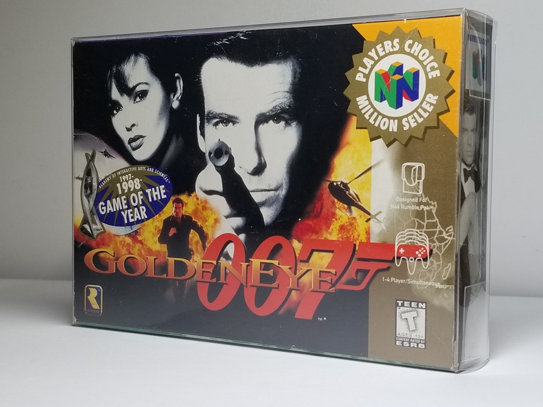 007 Goldeneye Nintendo 64 N64 Authentic Video Game 