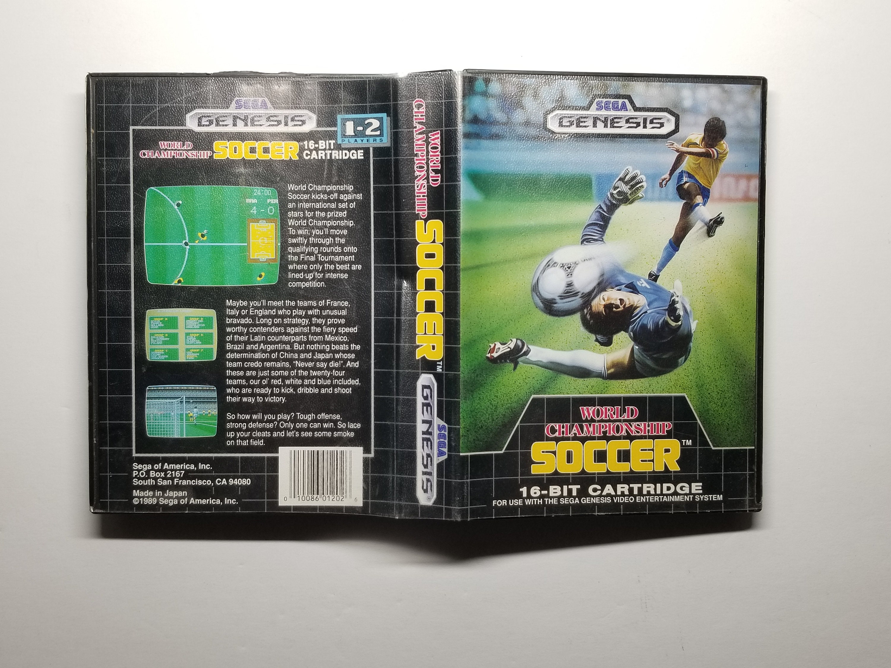 World Championship Soccer Mega Drive Japan Version