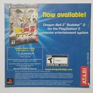 Dragon Ball GT Final Bout Atari Game Complete Black Label Variant PSX PS1, Sony Playstation image 5