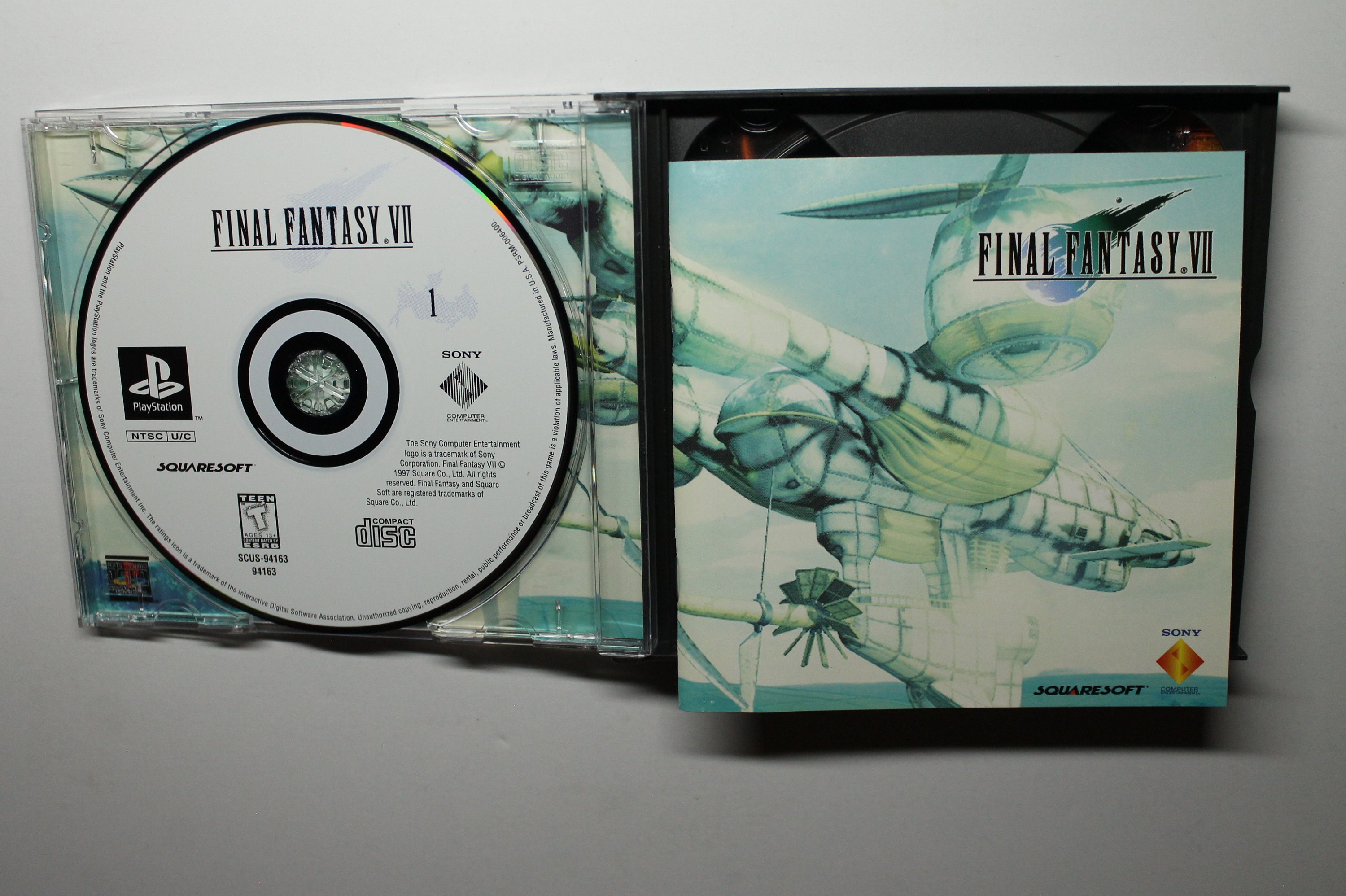Démo Final Fantasy VIII PS1 - Version Démo Rare, état Comme Neuf Collector