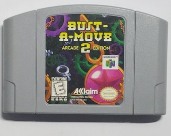 Bust A Move 2 Game Nintendo 64 (N64) Cartridge