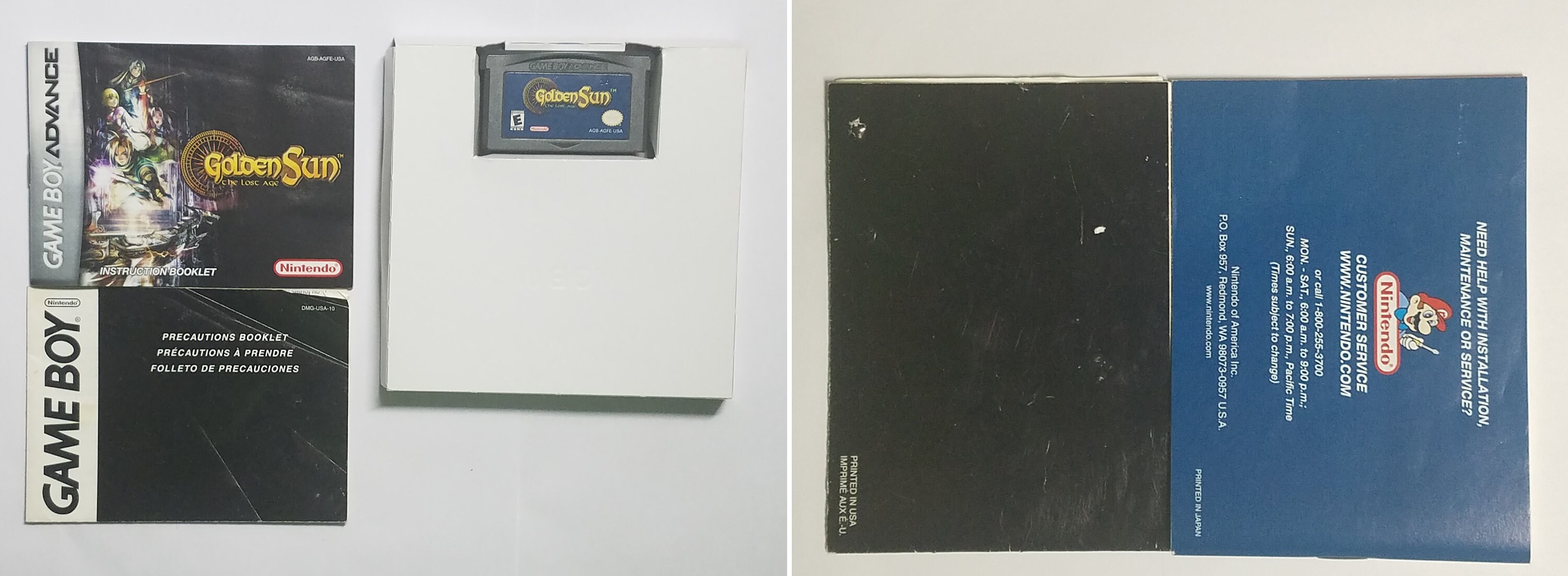 Golden Sun L'âge Perdu GAME BOY ADVANCE | Gameboy Advance