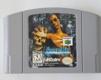 Shadow Man Game Nintendo 64 (N64) Cartridge Authentic