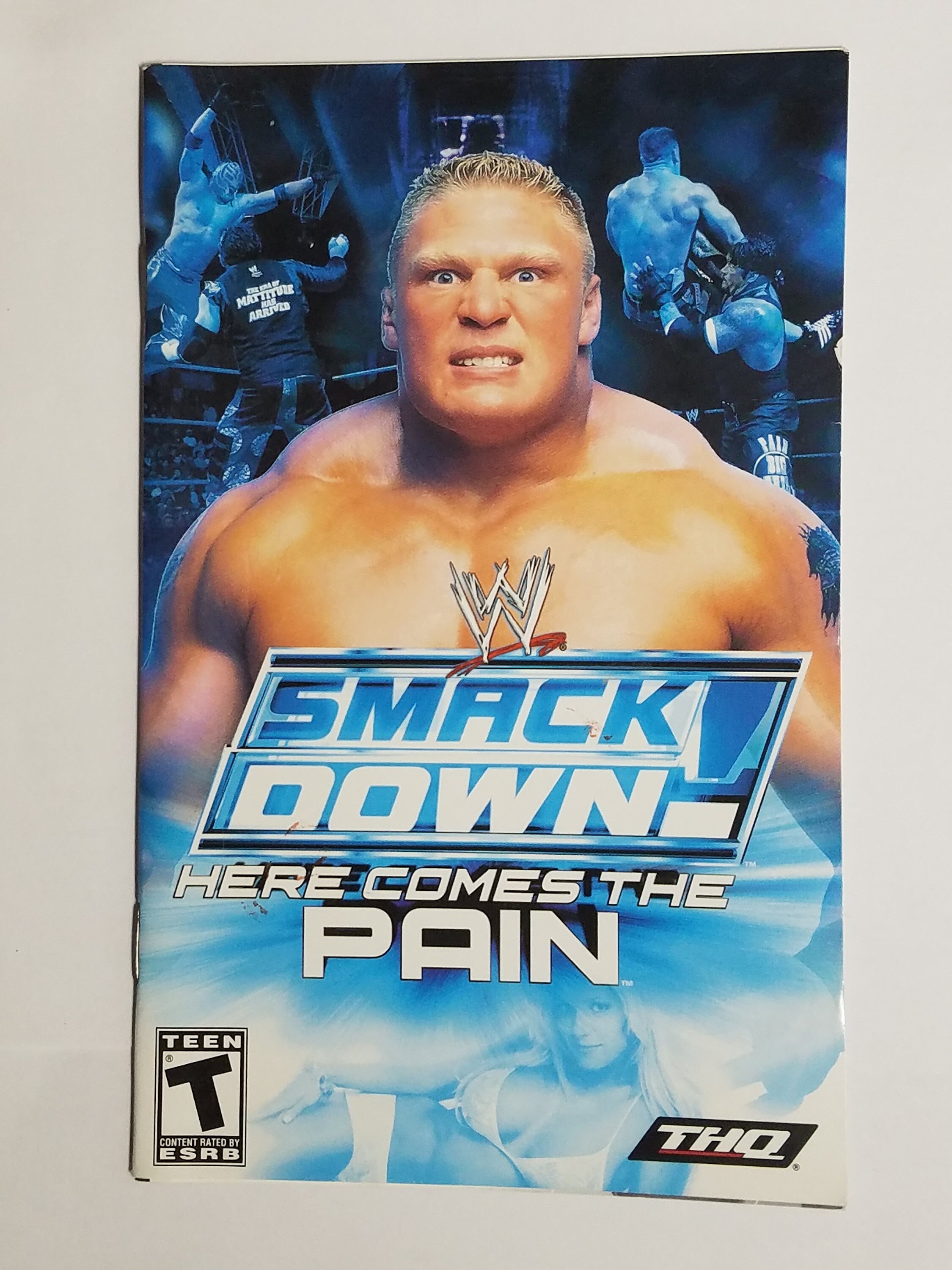wwe-smackdown-here-comes-the-pain-game-playstation-2-ps2-etsy-uk