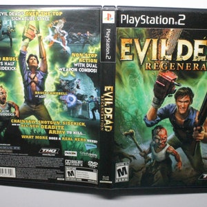 Evil Dead Regeneration PS2 PlayStation 2 CIB Complete Manual Game Excellent