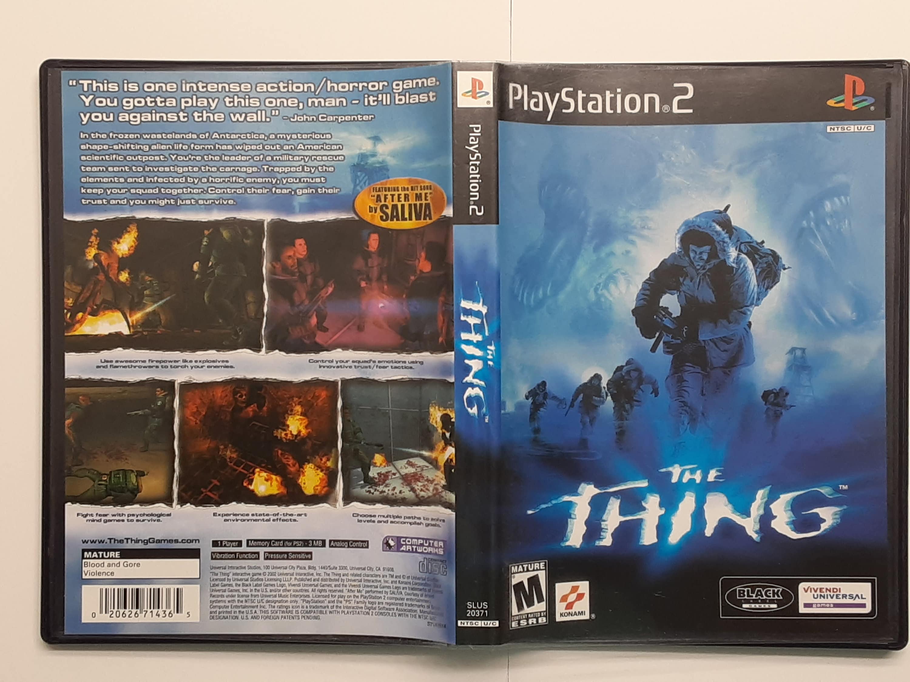 The Thing - PlayStation 2 - Nerd Bacon Magazine