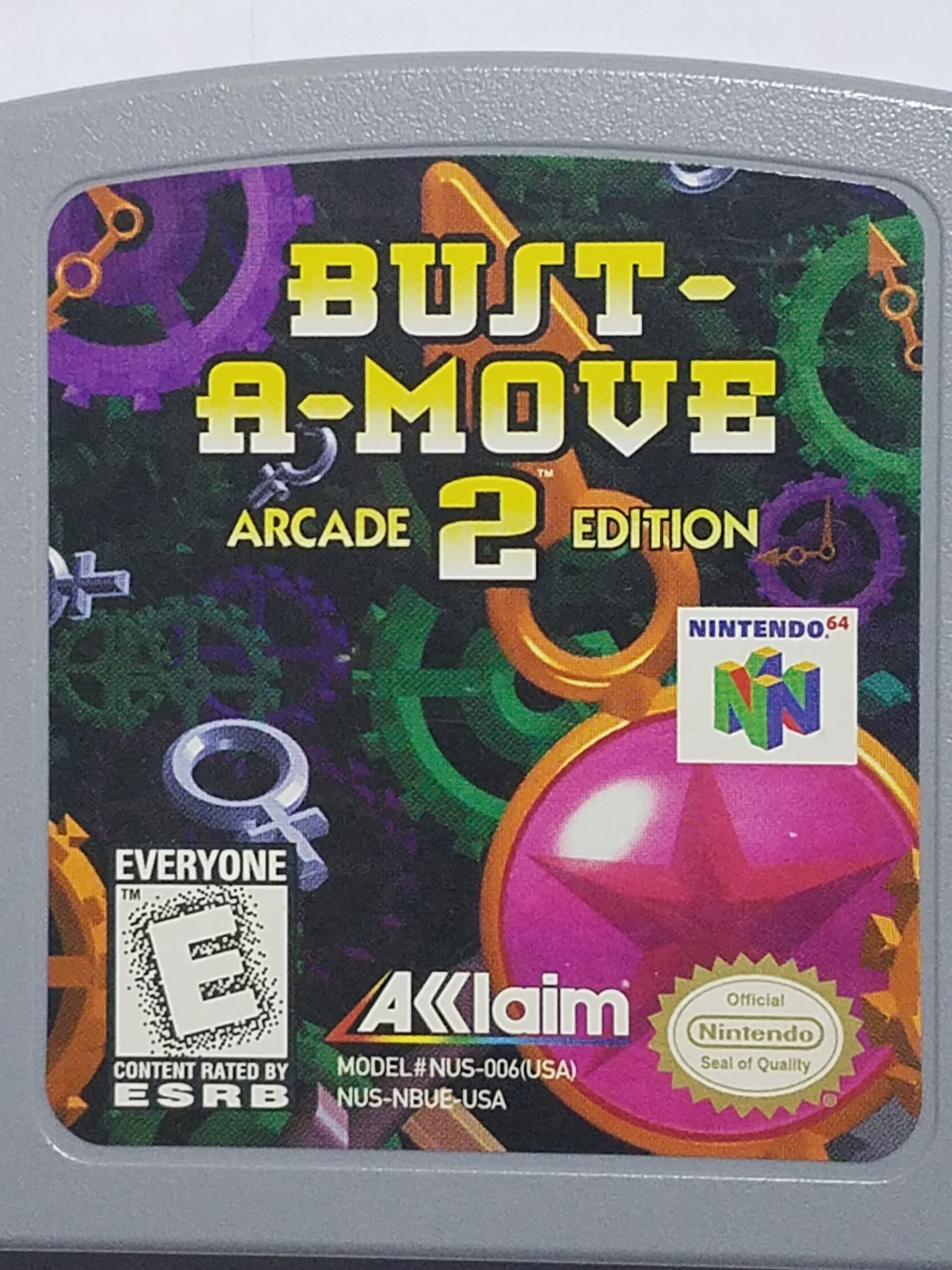 Bust a move 2 n64 discount