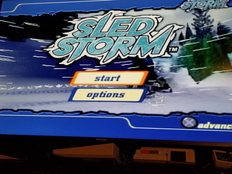 Sled Storm Playstation 1 PS1 Complete Tested Authentic Video Game Role