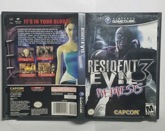 Resident Evil 3 Nemesis Nintendo GameCube (GC) authentic video game open world Black Label zombie survival horror role playing game