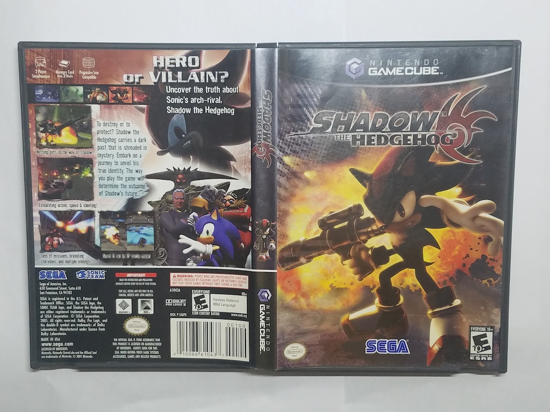 Shadow The Hedgehog for GameCube - Sales, Wiki, Release Dates