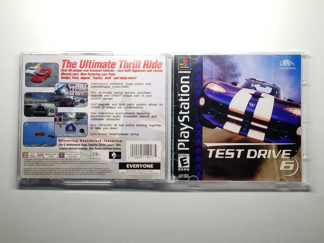playstation 1 test drive