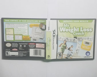 My Weight loss Coach Nintendo DS complete authentic video game black label exercise gym coach