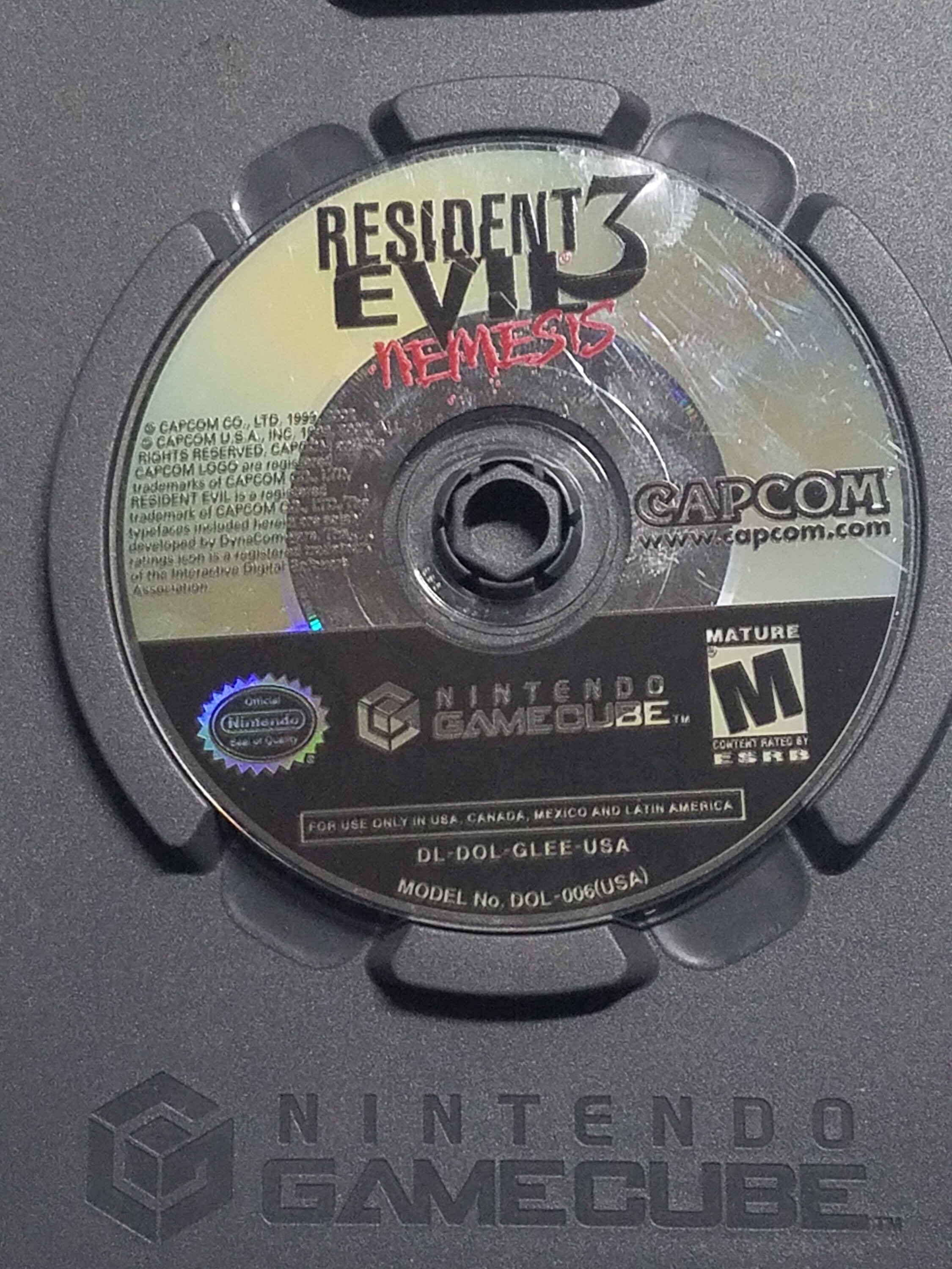 gamecube resident evil 3 gamecube resident evil 3