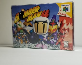 Bomberman 64 Nintendo 64 (N64) authentic video game Complete CIB open world strategy role playing game