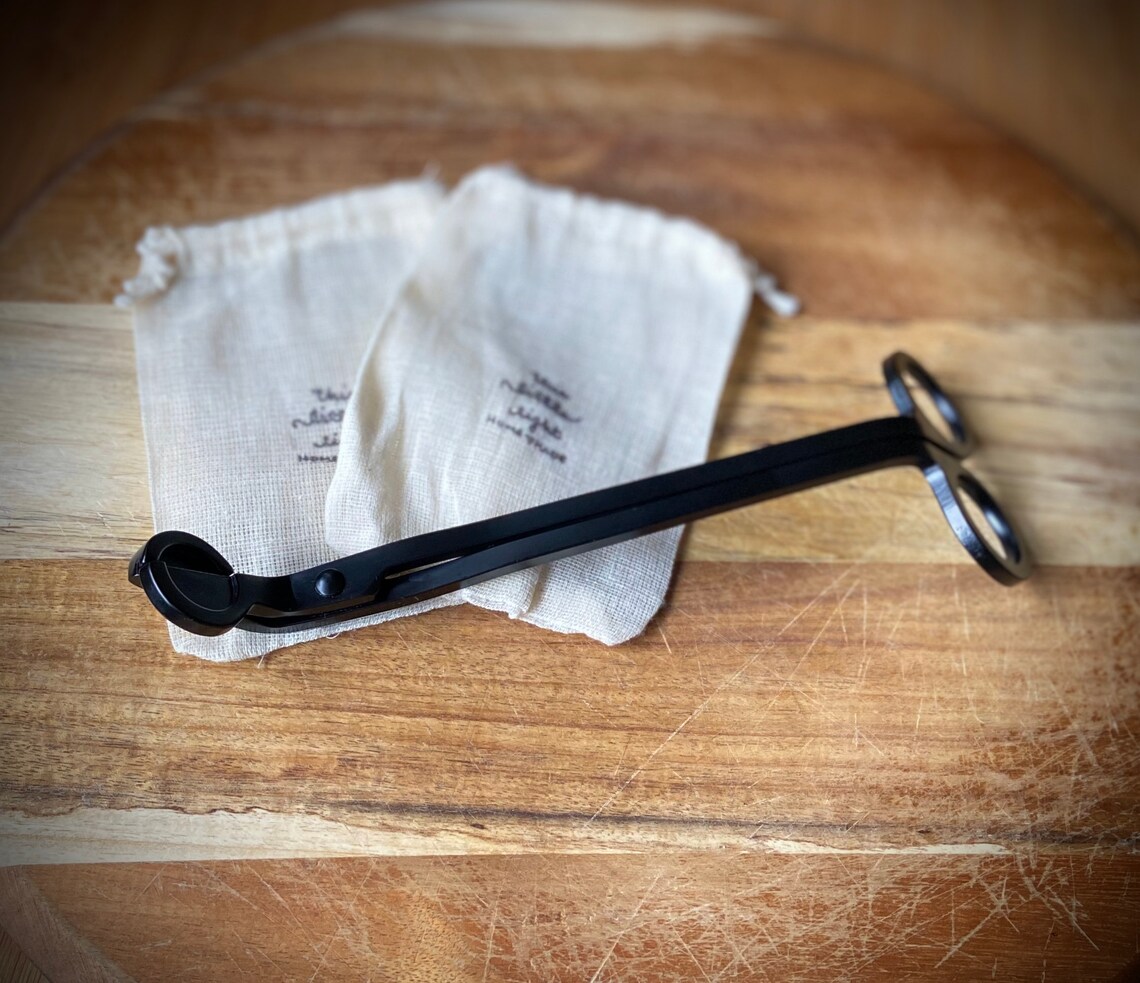 Matte Black Wick Trimmer Perfect Gift for Candle Lovers Candle Care